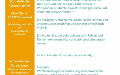 Ein Stärkungstag mit Carola Laux