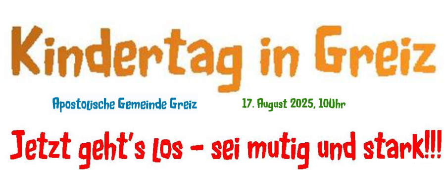 Kindertag in Greiz