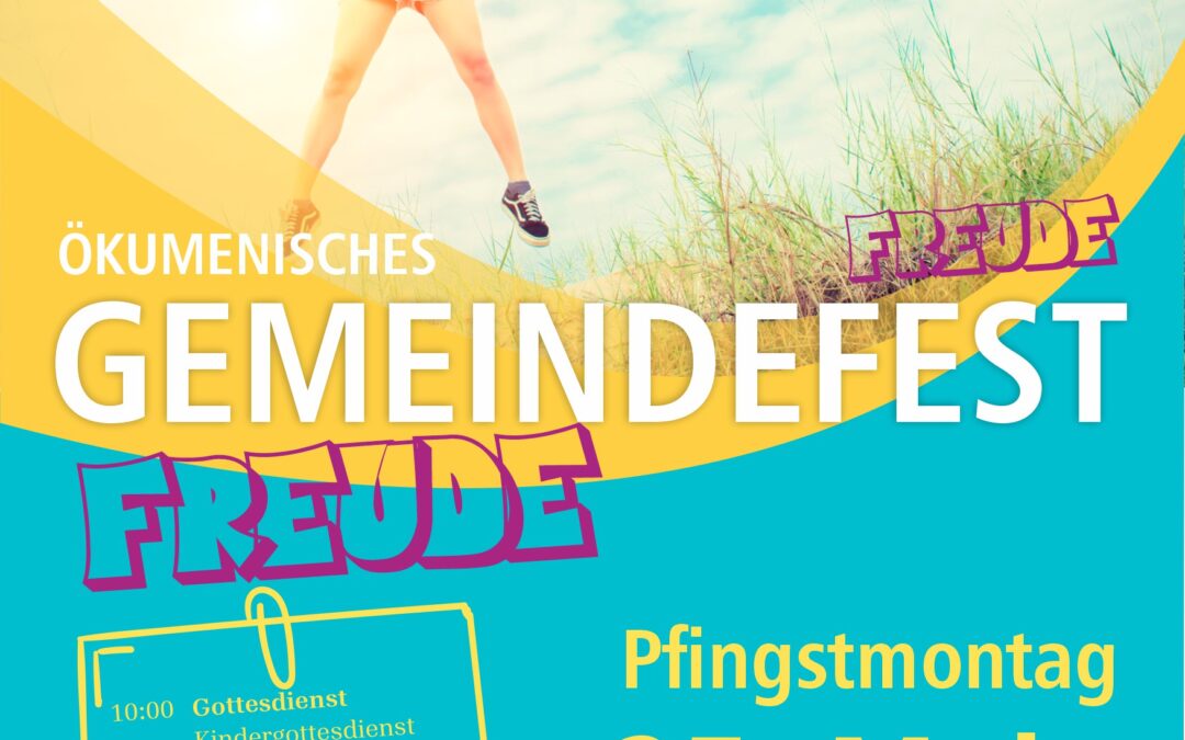 Ökumenisches Gemeindefest am Pfingstmontag