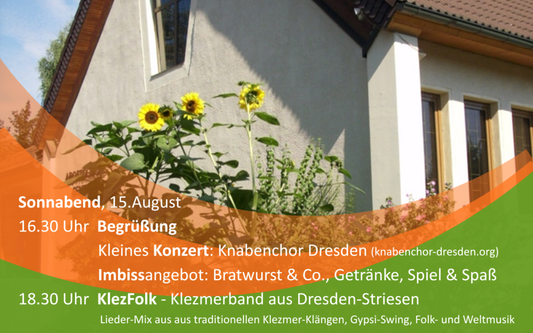 30. Kirchweihfest der Gemeinde Dresden – Grund zum Feiern!