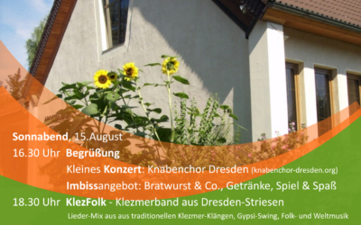 30. Kirchweihfest der Gemeinde Dresden – Grund zum Feiern!