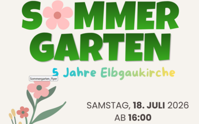 Grund zum Feiern: Sommergarten in Hamburg