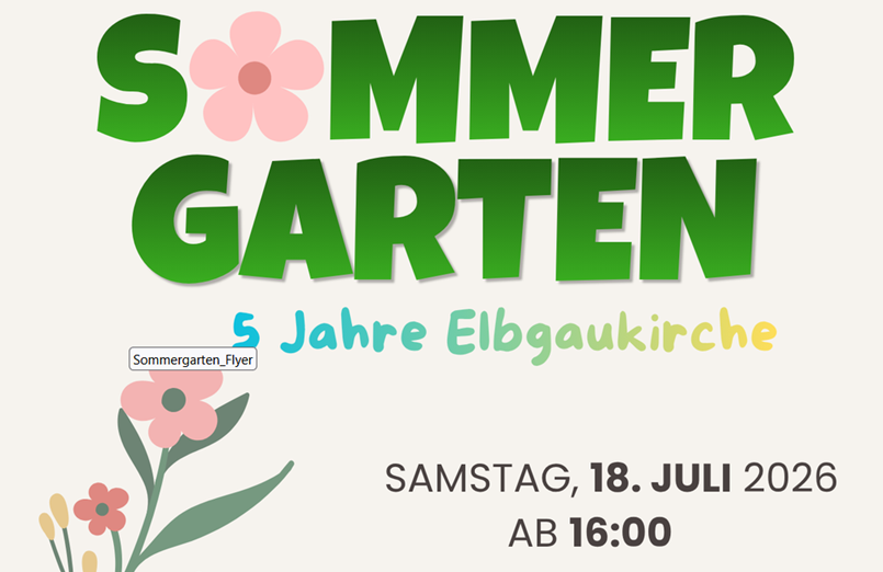 Grund zum Feiern: Sommergarten in Hamburg