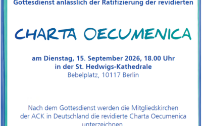 Kirchenhistorischer Moment für Deutschlands Ökumene